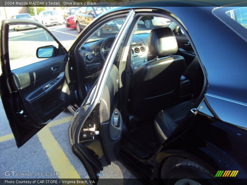 Onyx Black / Black 2004 Mazda MAZDA6 s Sedan