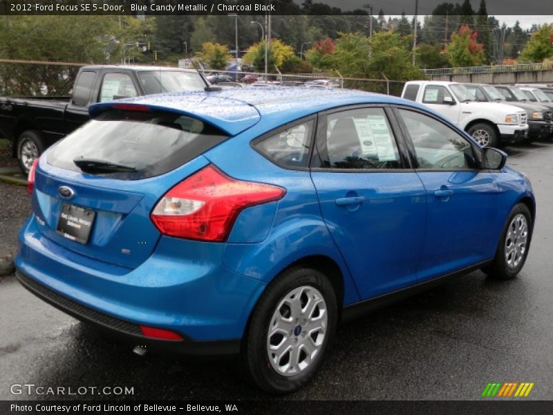  2012 Focus SE 5-Door Blue Candy Metallic