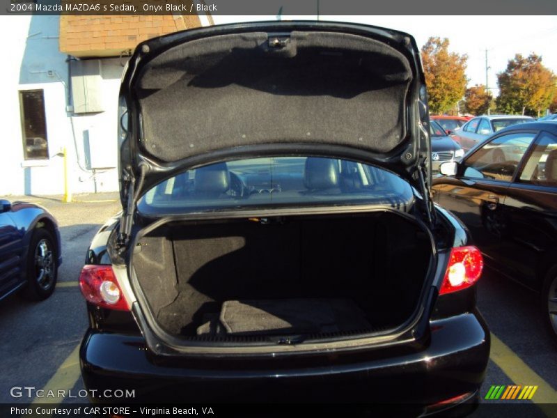 Onyx Black / Black 2004 Mazda MAZDA6 s Sedan