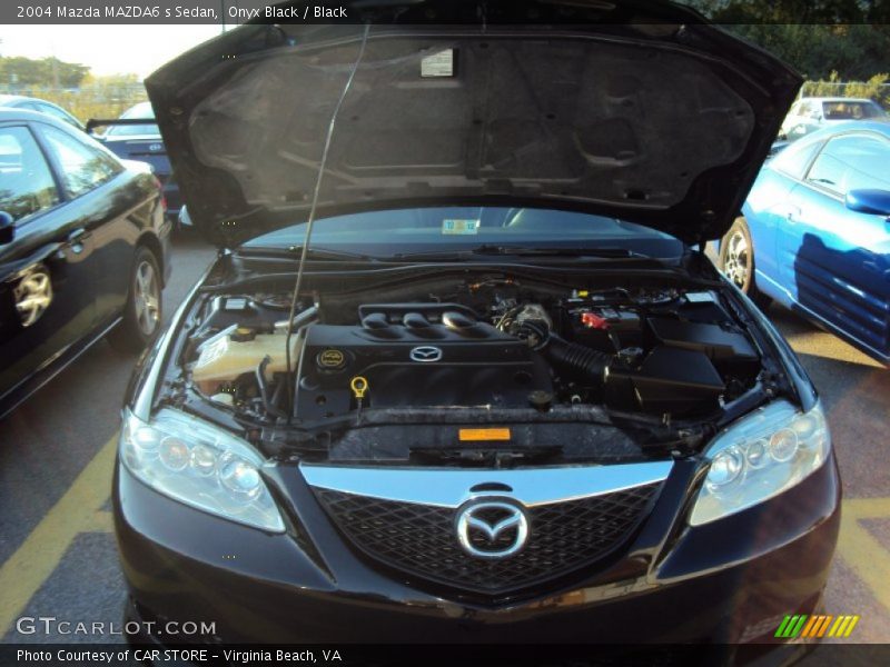 Onyx Black / Black 2004 Mazda MAZDA6 s Sedan
