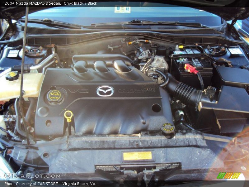 Onyx Black / Black 2004 Mazda MAZDA6 s Sedan