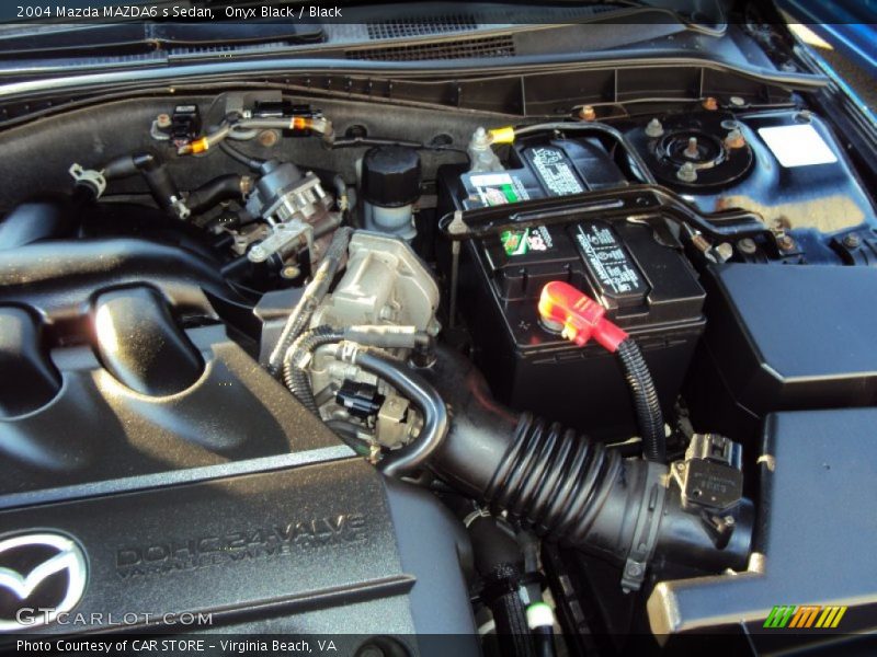 Onyx Black / Black 2004 Mazda MAZDA6 s Sedan