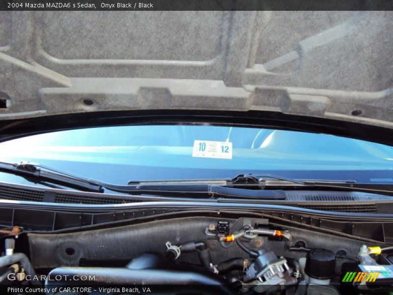 Onyx Black / Black 2004 Mazda MAZDA6 s Sedan