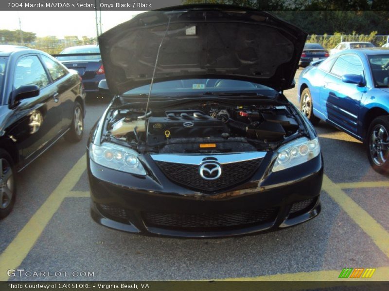 Onyx Black / Black 2004 Mazda MAZDA6 s Sedan