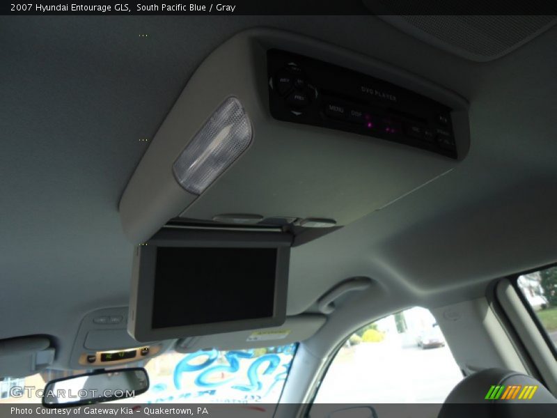 South Pacific Blue / Gray 2007 Hyundai Entourage GLS