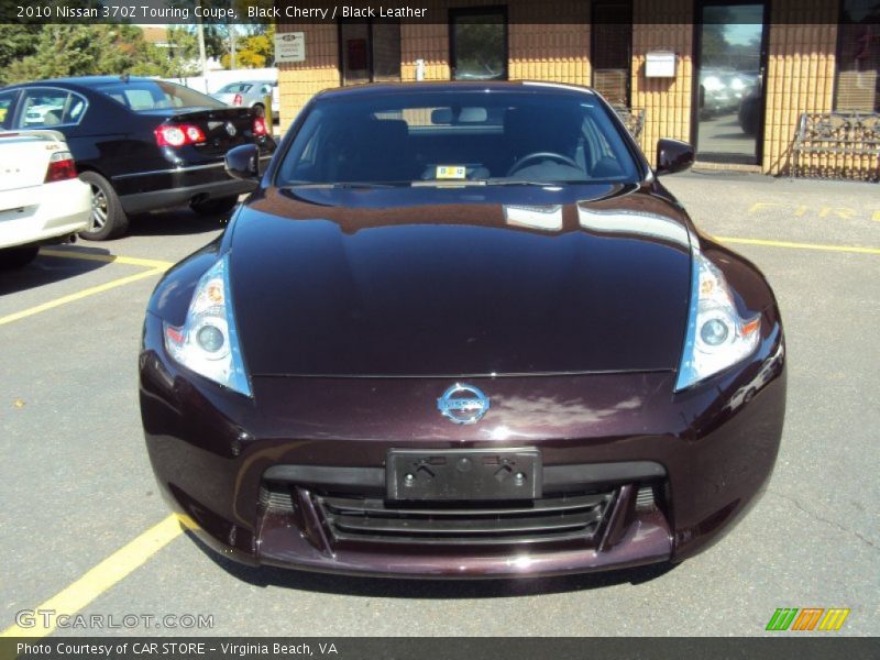 Black Cherry / Black Leather 2010 Nissan 370Z Touring Coupe