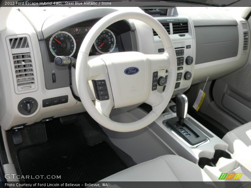 Dashboard of 2012 Escape Hybrid 4WD