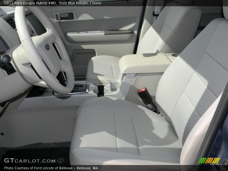 2012 Escape Hybrid 4WD Stone Interior
