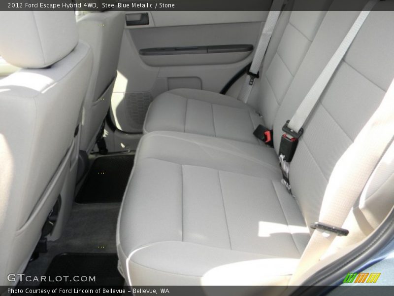 2012 Escape Hybrid 4WD Stone Interior