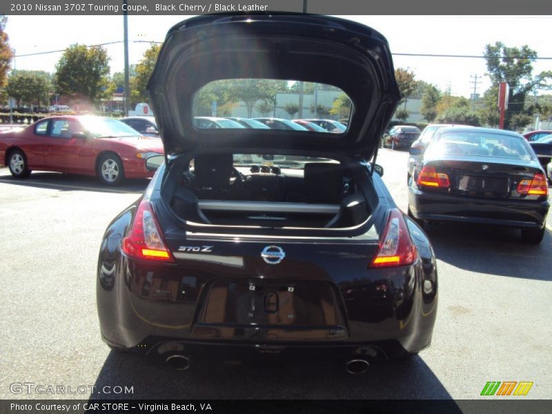 Black Cherry / Black Leather 2010 Nissan 370Z Touring Coupe