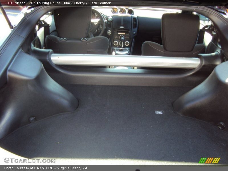 Black Cherry / Black Leather 2010 Nissan 370Z Touring Coupe