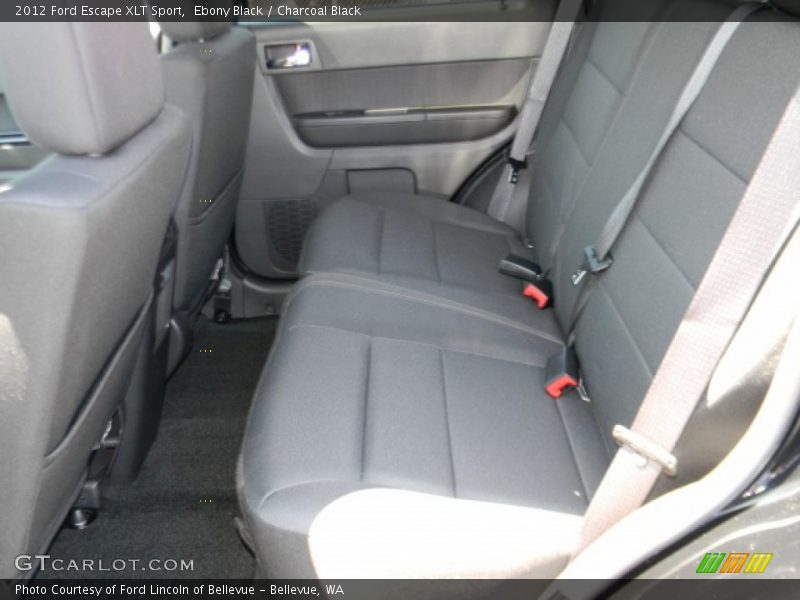 Ebony Black / Charcoal Black 2012 Ford Escape XLT Sport