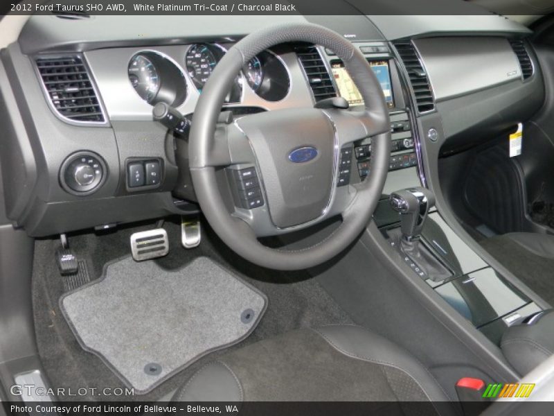 Dashboard of 2012 Taurus SHO AWD