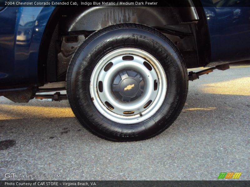 Indigo Blue Metallic / Medium Dark Pewter 2004 Chevrolet Colorado Extended Cab