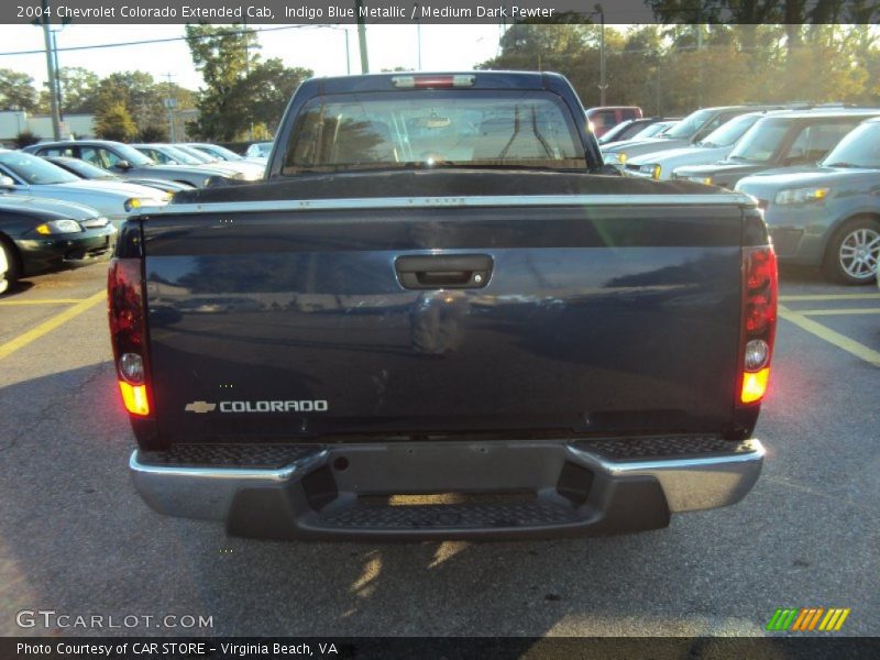 Indigo Blue Metallic / Medium Dark Pewter 2004 Chevrolet Colorado Extended Cab