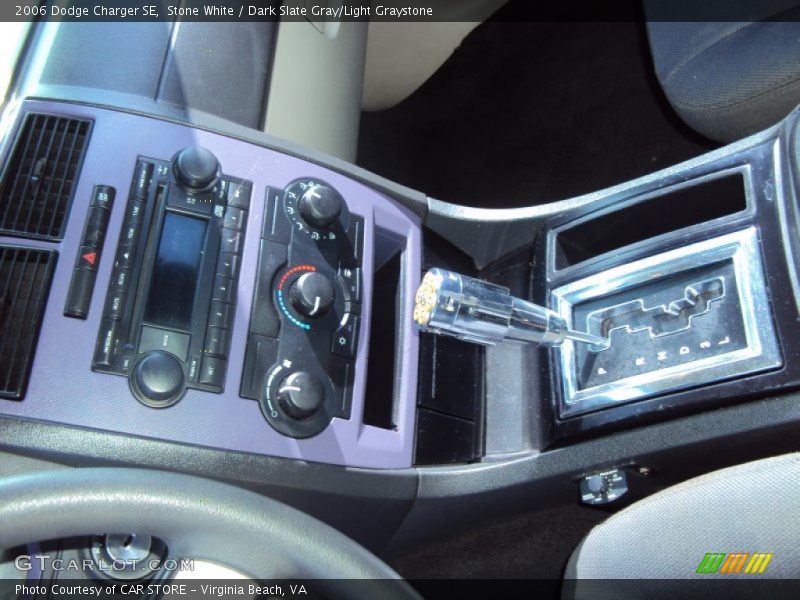 Stone White / Dark Slate Gray/Light Graystone 2006 Dodge Charger SE