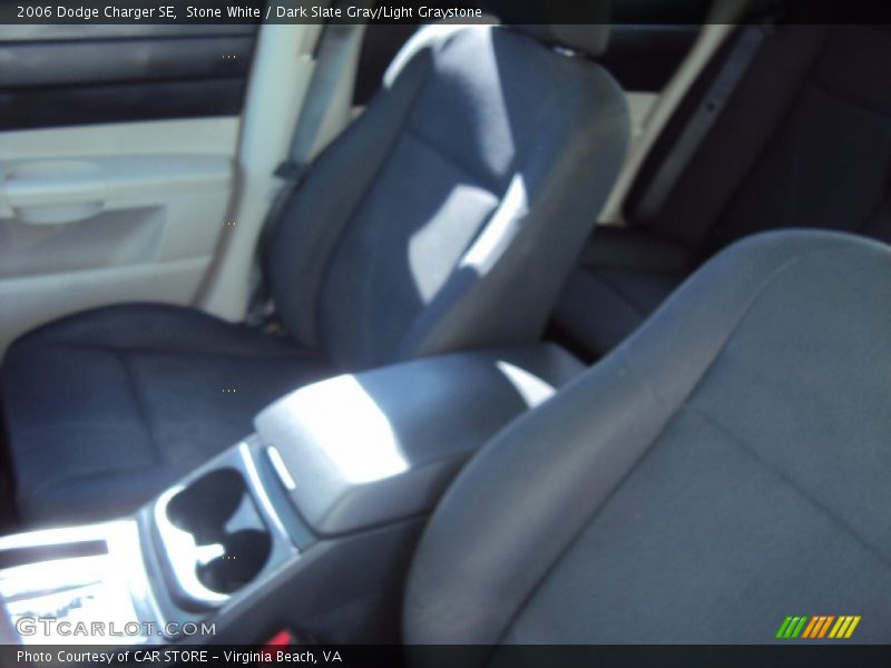 Stone White / Dark Slate Gray/Light Graystone 2006 Dodge Charger SE