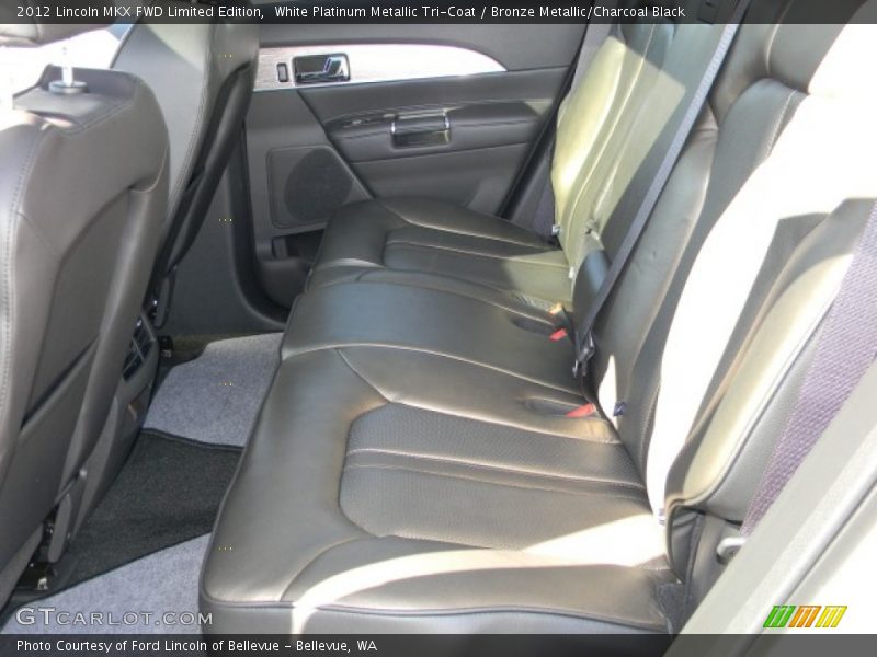 White Platinum Metallic Tri-Coat / Bronze Metallic/Charcoal Black 2012 Lincoln MKX FWD Limited Edition