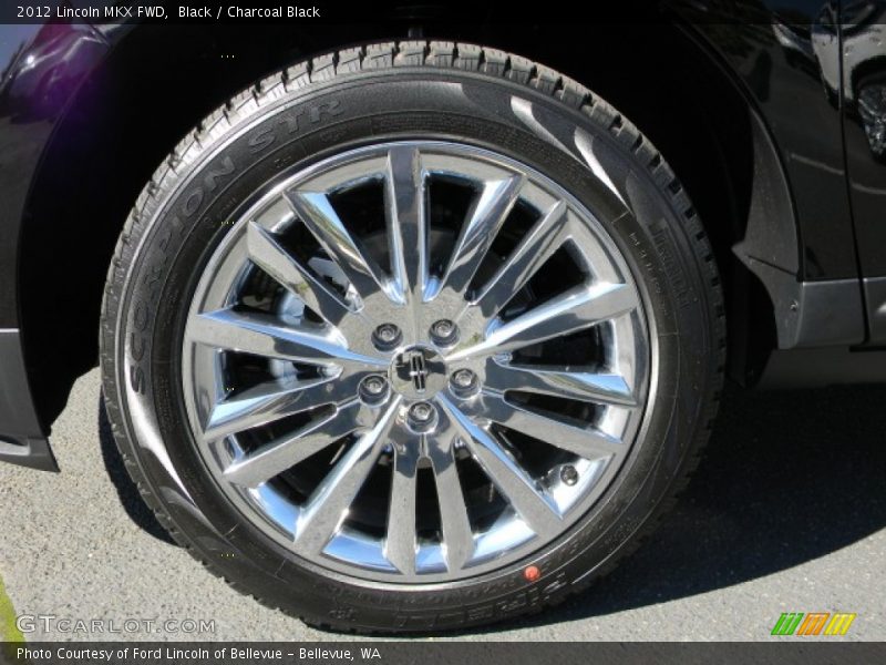 Black / Charcoal Black 2012 Lincoln MKX FWD