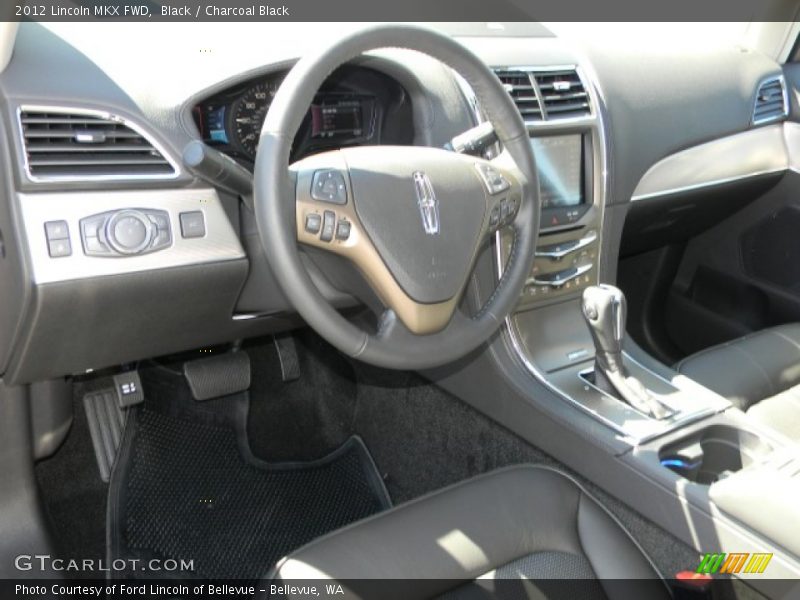 Black / Charcoal Black 2012 Lincoln MKX FWD