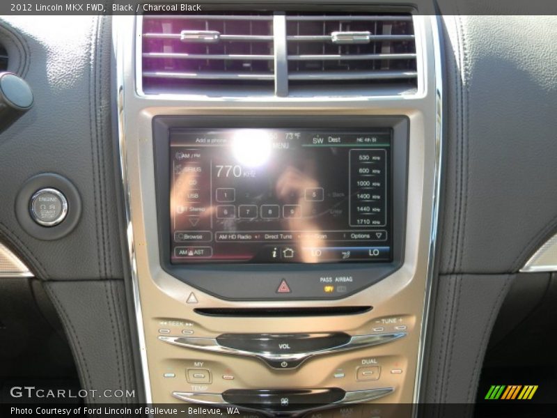 Black / Charcoal Black 2012 Lincoln MKX FWD