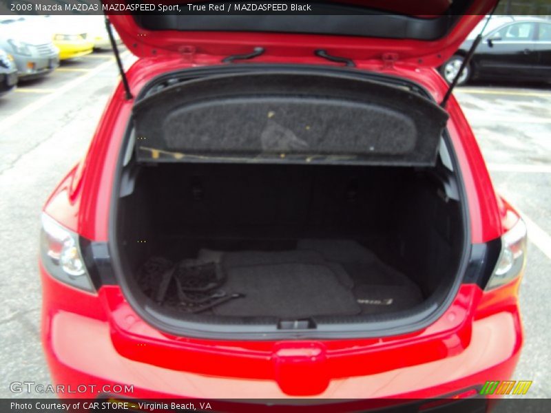 True Red / MAZDASPEED Black 2008 Mazda MAZDA3 MAZDASPEED Sport