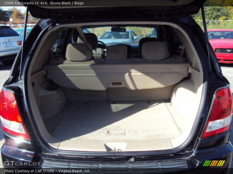 Ebony Black / Beige 2006 Kia Sorento LX 4x4