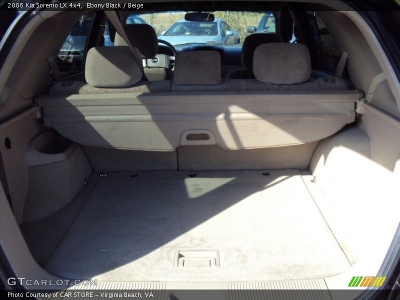 Ebony Black / Beige 2006 Kia Sorento LX 4x4