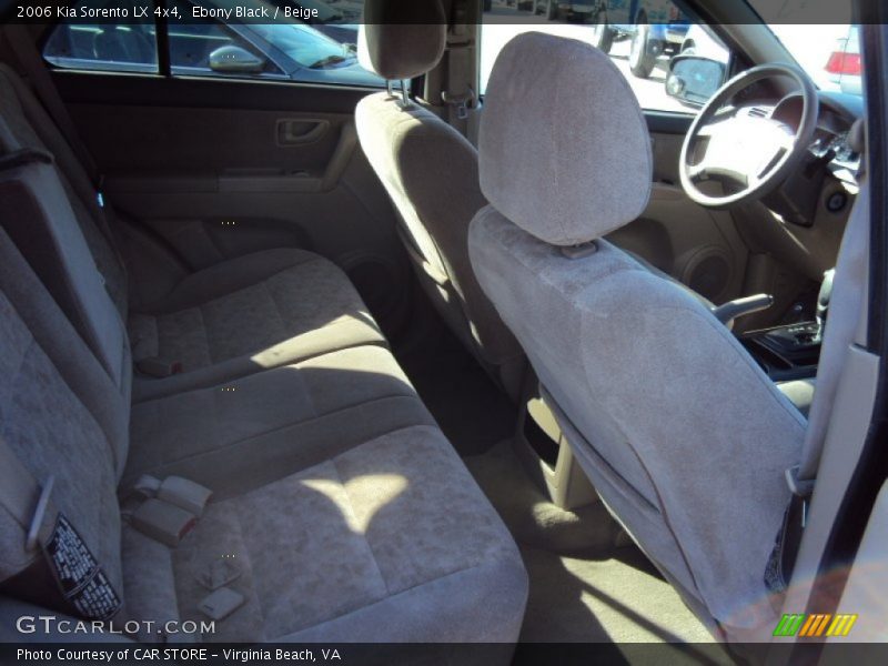 Ebony Black / Beige 2006 Kia Sorento LX 4x4