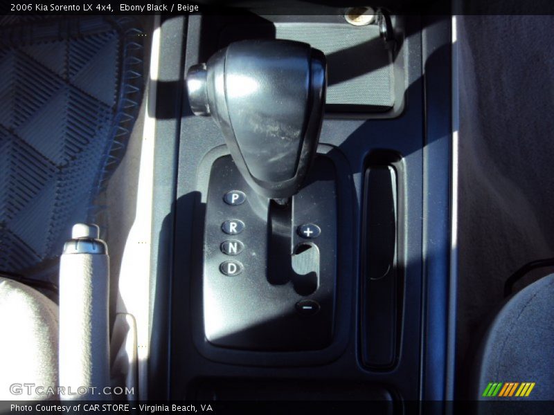 Ebony Black / Beige 2006 Kia Sorento LX 4x4