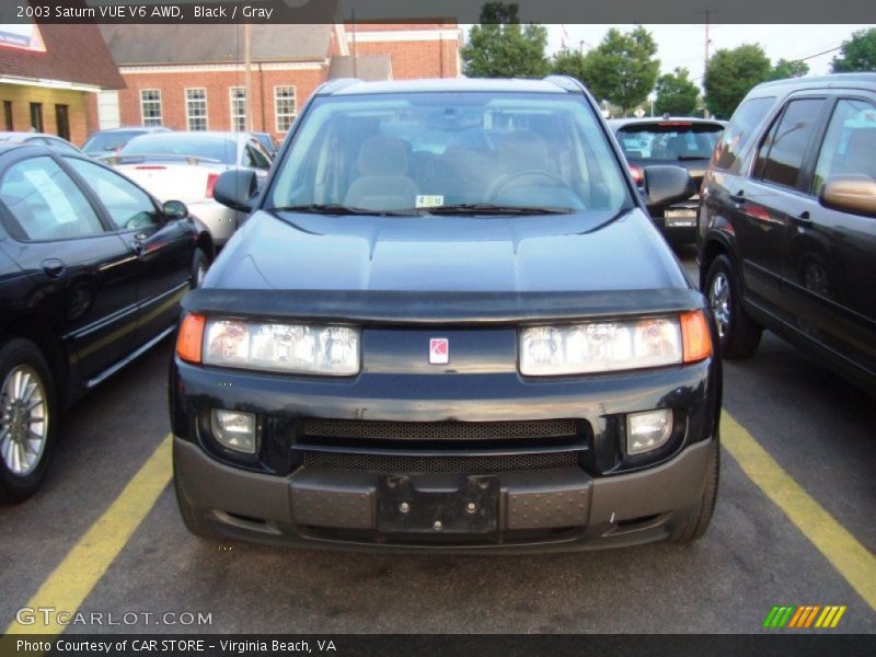 Black / Gray 2003 Saturn VUE V6 AWD