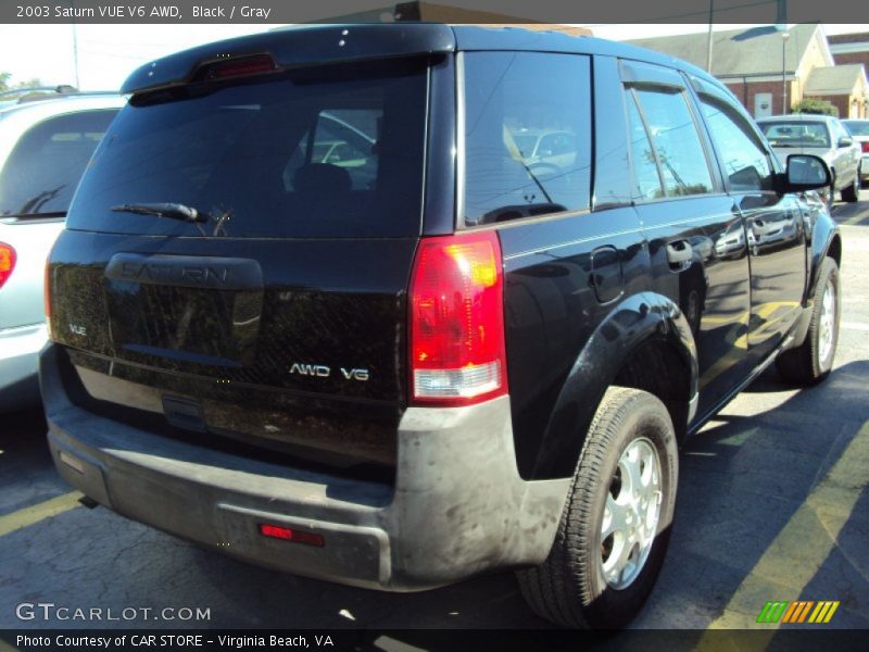 Black / Gray 2003 Saturn VUE V6 AWD
