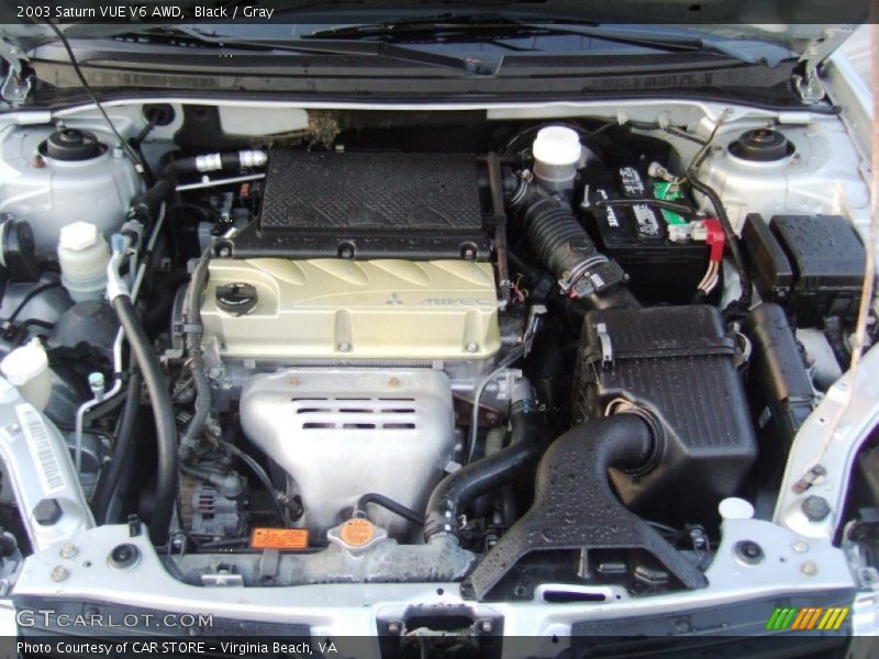 Black / Gray 2003 Saturn VUE V6 AWD