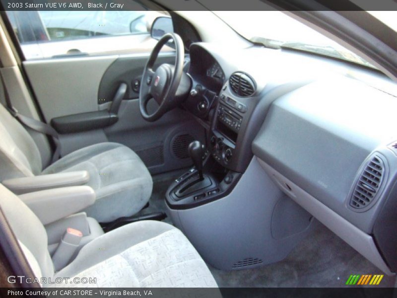 Black / Gray 2003 Saturn VUE V6 AWD