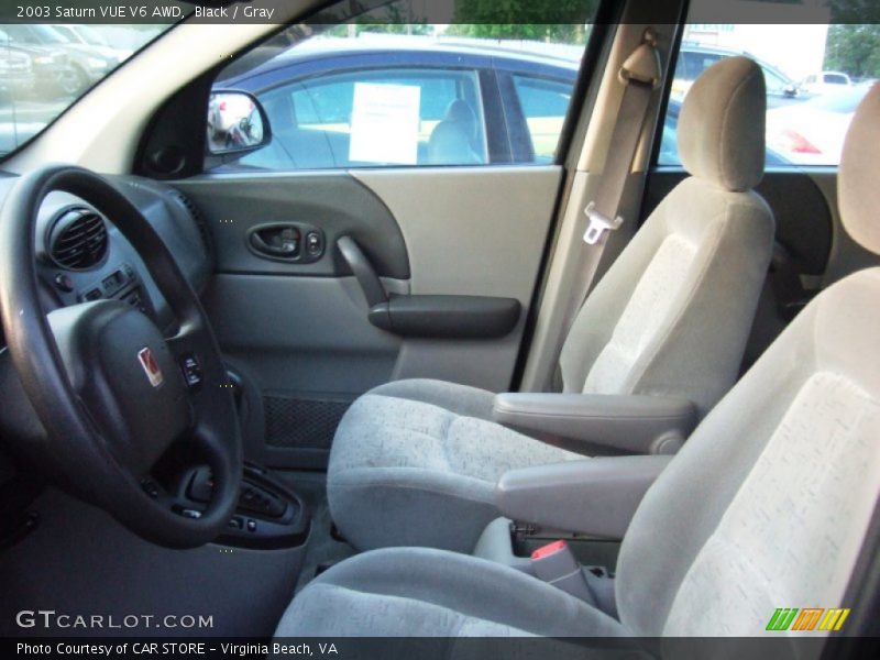 Black / Gray 2003 Saturn VUE V6 AWD