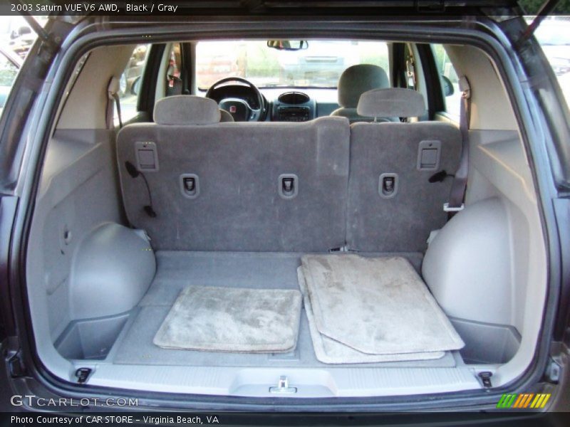 Black / Gray 2003 Saturn VUE V6 AWD