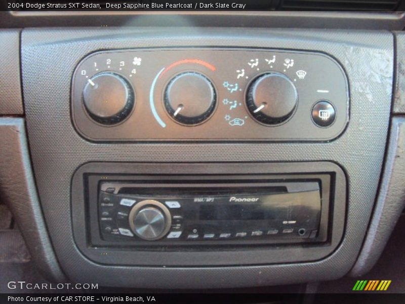 Deep Sapphire Blue Pearlcoat / Dark Slate Gray 2004 Dodge Stratus SXT Sedan