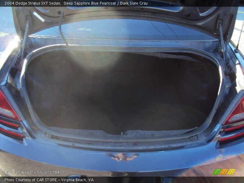 Deep Sapphire Blue Pearlcoat / Dark Slate Gray 2004 Dodge Stratus SXT Sedan