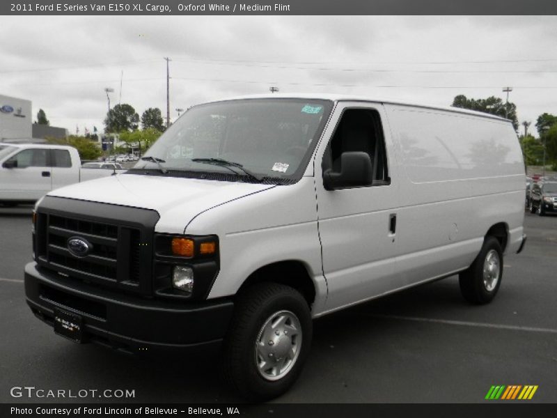 Oxford White / Medium Flint 2011 Ford E Series Van E150 XL Cargo