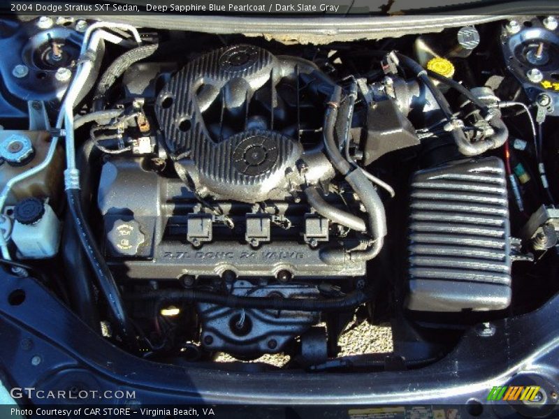  2004 Stratus SXT Sedan Engine - 2.7 Liter DOHC 24-Valve V6
