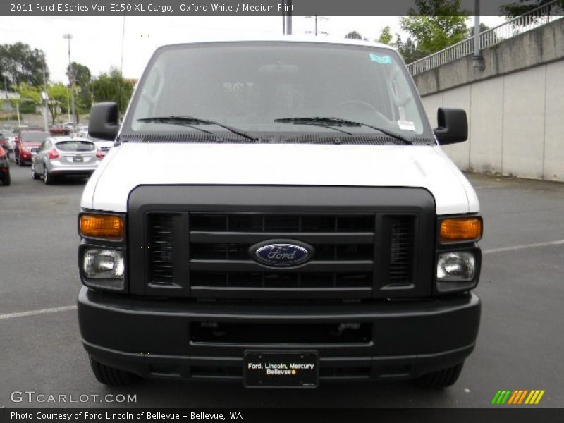 Oxford White / Medium Flint 2011 Ford E Series Van E150 XL Cargo
