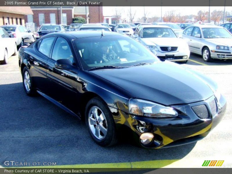 Black / Dark Pewter 2005 Pontiac Grand Prix GT Sedan
