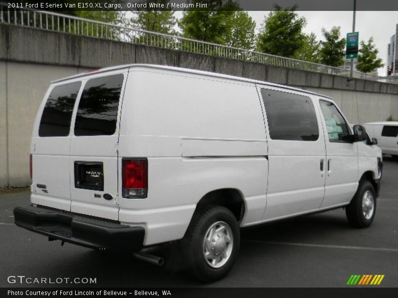 Oxford White / Medium Flint 2011 Ford E Series Van E150 XL Cargo