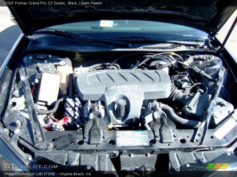 Black / Dark Pewter 2005 Pontiac Grand Prix GT Sedan
