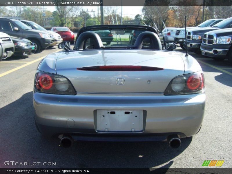 Silverstone Metallic / Black 2001 Honda S2000 Roadster
