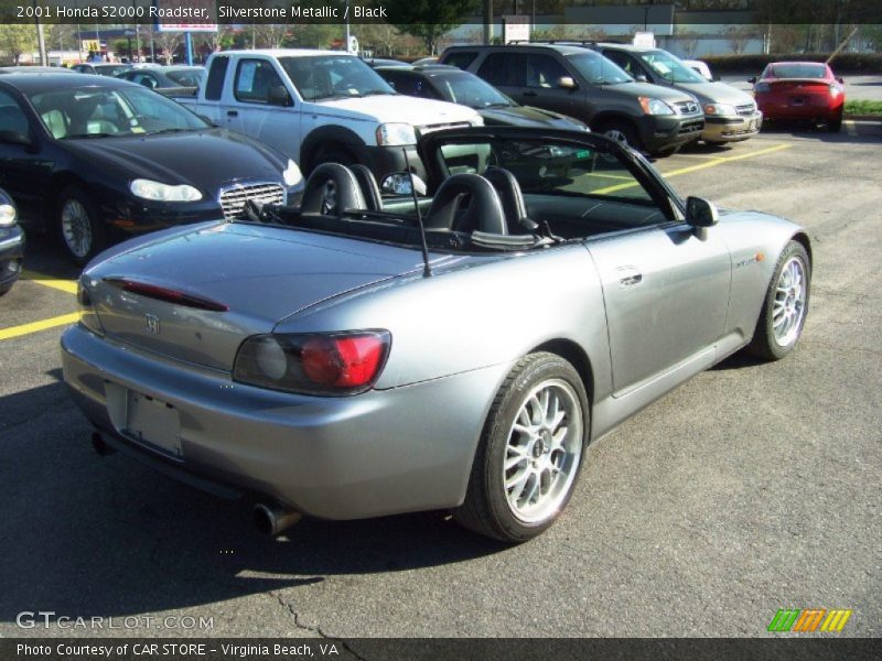 Silverstone Metallic / Black 2001 Honda S2000 Roadster