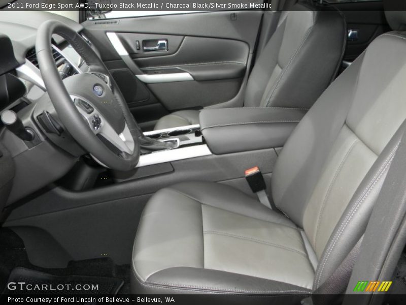  2011 Edge Sport AWD Charcoal Black/Silver Smoke Metallic Interior
