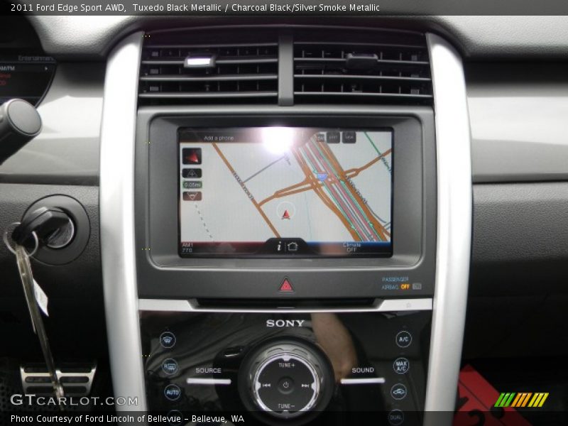 Navigation of 2011 Edge Sport AWD