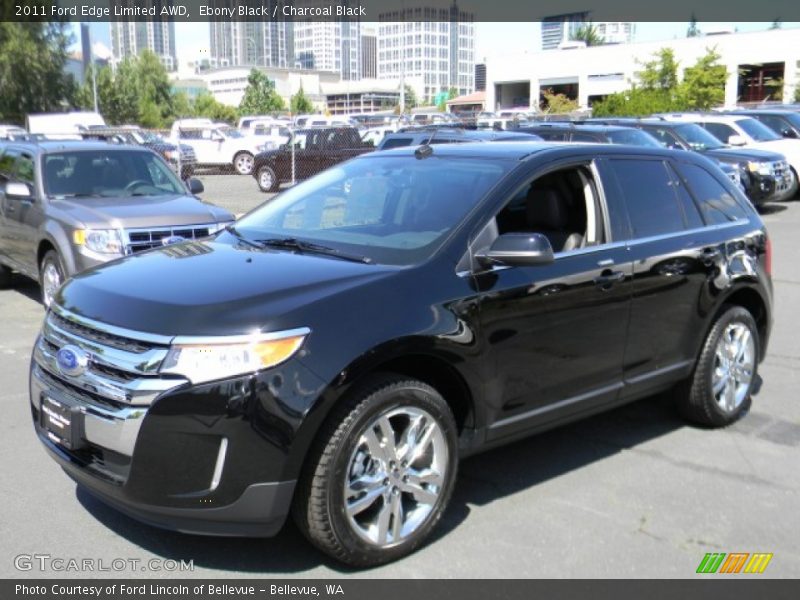 Ebony Black / Charcoal Black 2011 Ford Edge Limited AWD