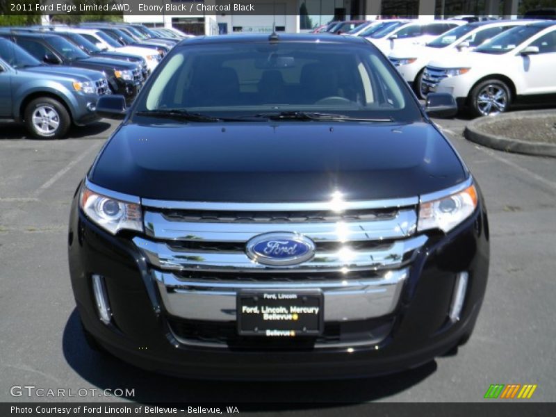 Ebony Black / Charcoal Black 2011 Ford Edge Limited AWD